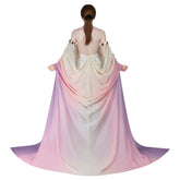 Padme Amidala Pink Lake Dress Outfits Cosplay Costume Carnival Suit